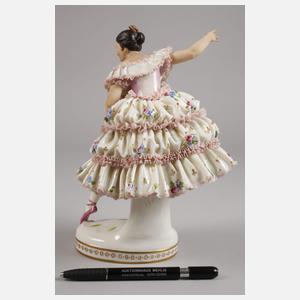 Volkstedt "Fanny Elßler mit Fächer"