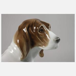 Karl Ens Volkstedt sitzender Jagdhund