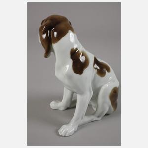 Karl Ens Volkstedt sitzender Jagdhund