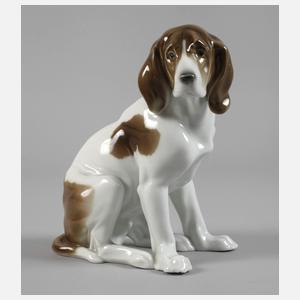 Karl Ens Volkstedt sitzender Jagdhund