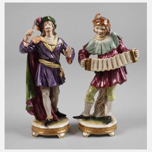 Rudolf Kämmer Volkstedt-Rudolstadt zwei Musiker