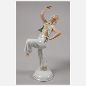 Wallendorf/Selb drei Tänzerinnen und Katze