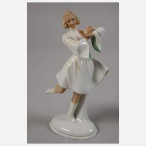 Wallendorf/Selb drei Tänzerinnen und Katze