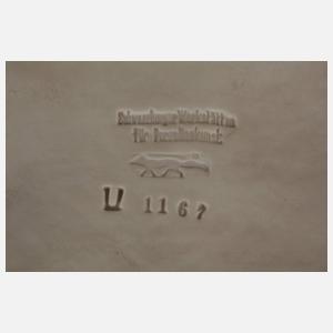 Schwarzburger Werkstätten "Sitzender Tiger"