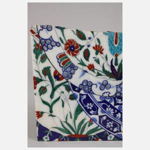 Fragment einer großen Iznik-Fliese