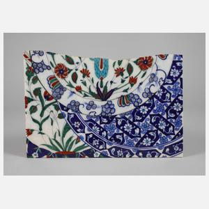 Fragment einer großen Iznik-Fliese