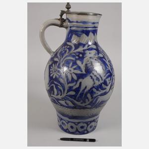 Übergroße Westerwälder Ritzkanne