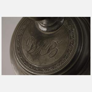 Wuchtiger Thüringer Fayencewalzenkrug