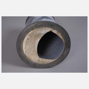 Fayencewalzenkrug mit Susanna im Bade