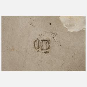 Großer jagdlicher Wandteller