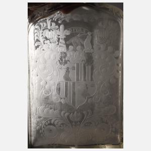 Feine Barockflasche "Ratio"