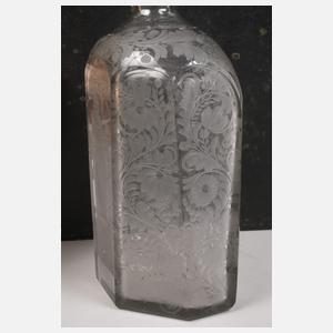 Feine Barockflasche "Justitia"