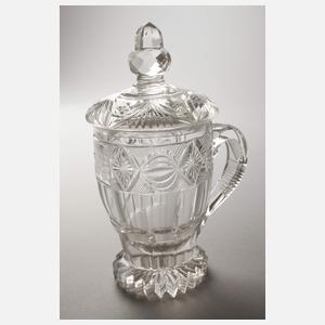 Drei Fußbecher Biedermeier