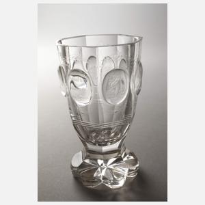 Drei Fußbecher Biedermeier