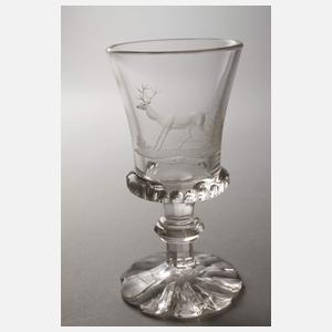 Vier barocke Trinkgläser