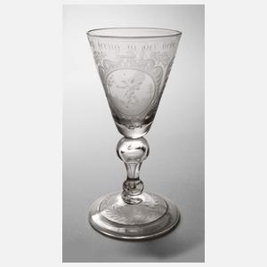 Devisenglas Barock