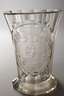 Barockes Deckelglas auf Maria Theresia