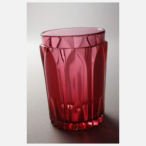 Drei Bechergläser Biedermeier