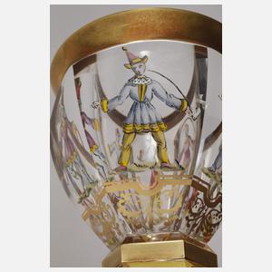 Fußbecher mit Chinoiserien