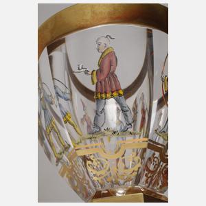 Fußbecher mit Chinoiserien