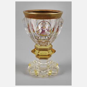 Fußbecher mit Chinoiserien