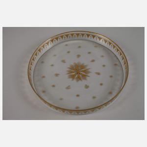 Konvolut Gläser mit Goldmalerei