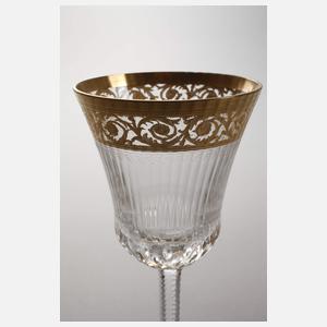 Saint Louis sieben Cherrygläser