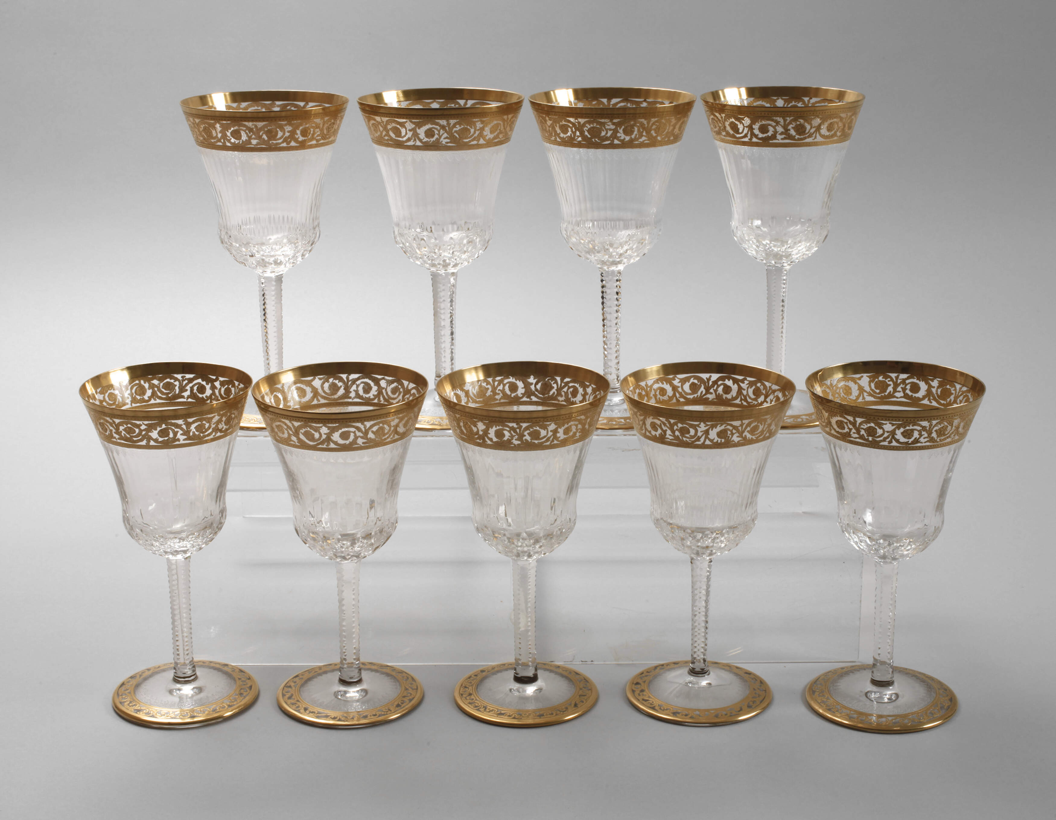 Saint Louis neun Weingläser