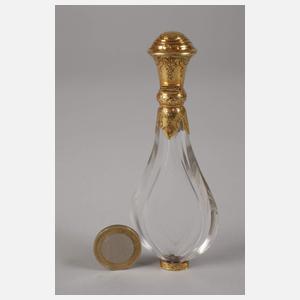Parfumflakon Frankreich mit Goldmontierung