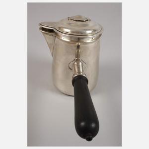 Augsburger Schokoladenkanne Silber