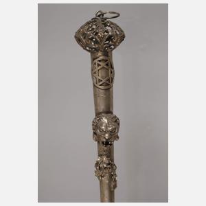 Silber Judaica zwei Thorazeiger