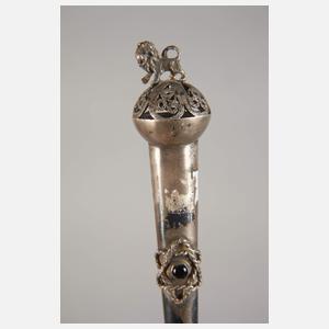 Silber Judaica zwei Thorazeiger