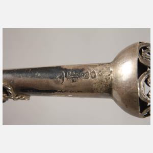 Silber Judaica zwei Thorazeiger