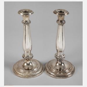 Silber Paar Kerzenleuchter Wien