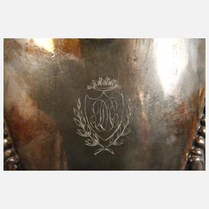 Silber Mokkakanne Frankreich