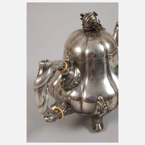 Silber Kaffeekanne