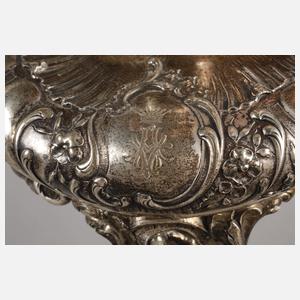 Silber Tafelaufsatz Historismus