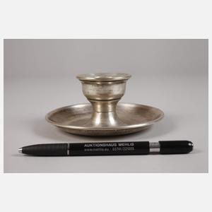 Silber Kerzenständer aus Adelsbesitz