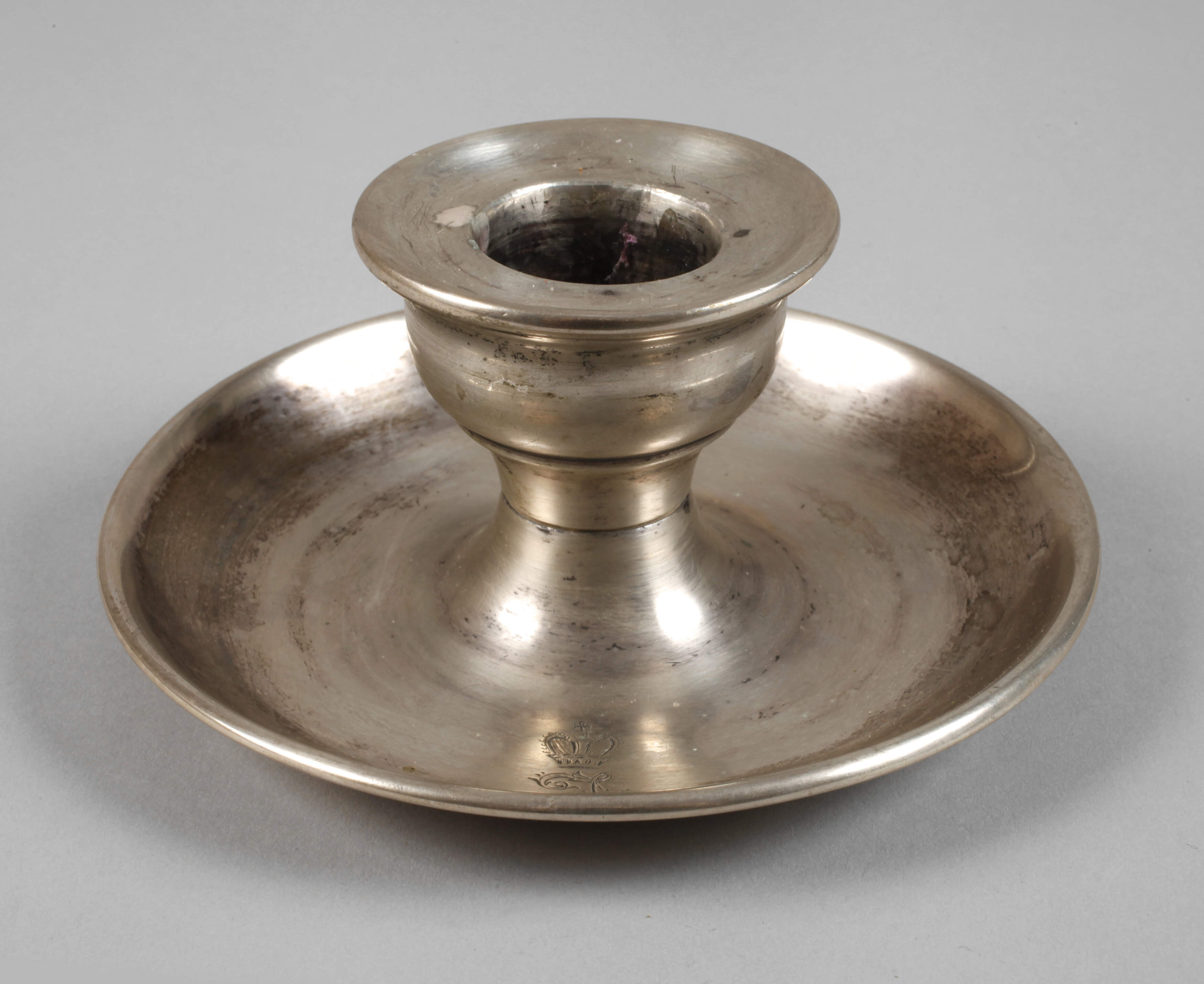 Silber Kerzenständer aus Adelsbesitz