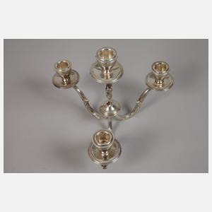 Figürlicher Silberleuchter