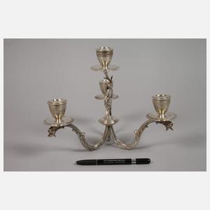 Figürlicher Silberleuchter