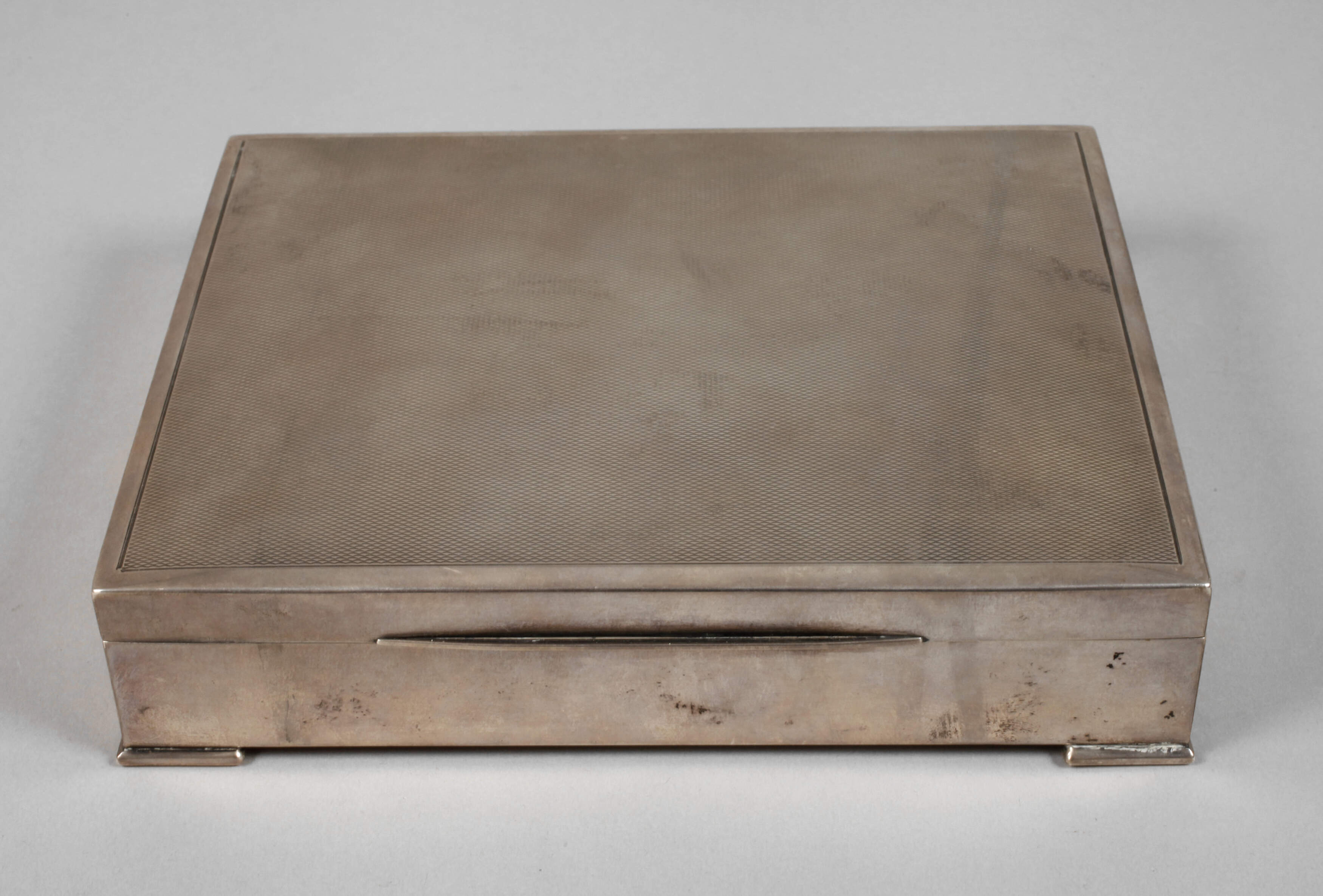 Silber Zigarrendose