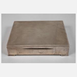 Silber Zigarrendose