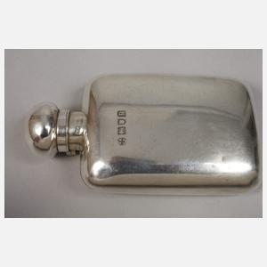 Silber zwei Flachmänner England