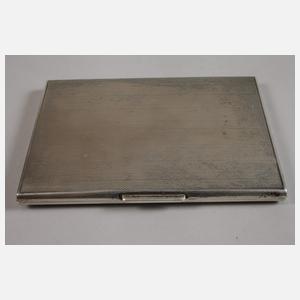 Silber zwei Zigarettendosen