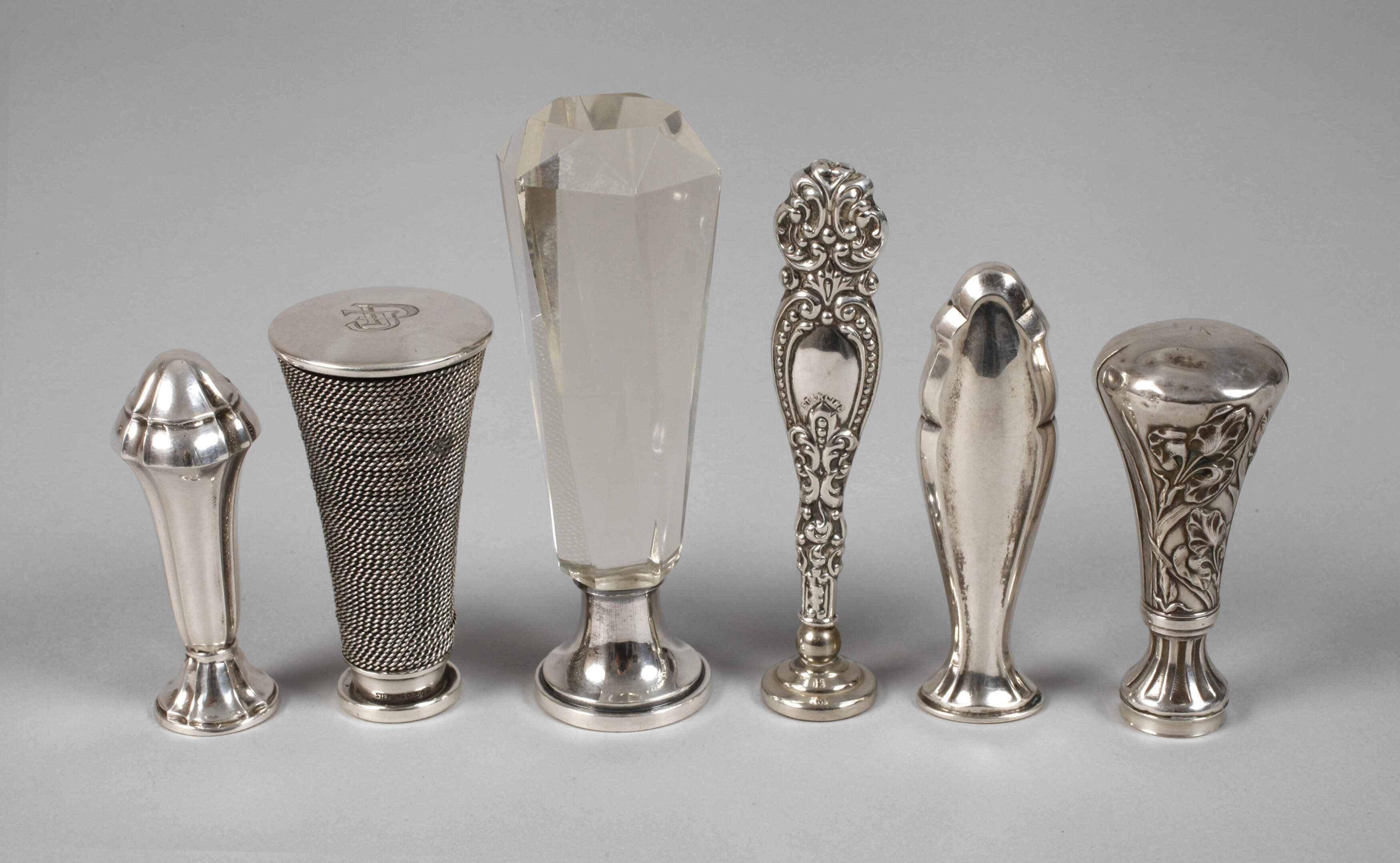 Silber sechs Petschafte