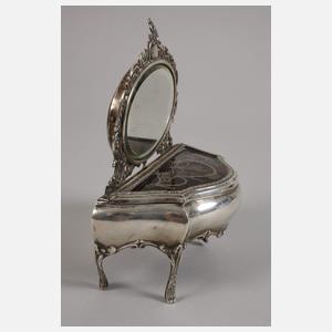 Silber außergewöhnliche Schmuckdose England