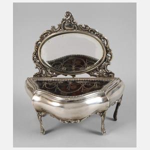 Silber außergewöhnliche Schmuckdose England