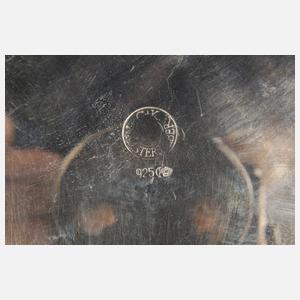 Silber drei Zuckerdosen