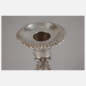 Paar Silberleuchter Schweden